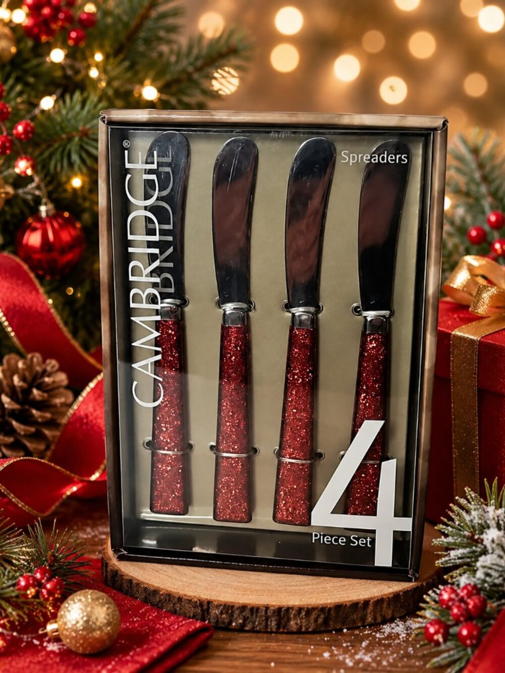 Cambridge Silversmiths 4 Stainless Spreaders
